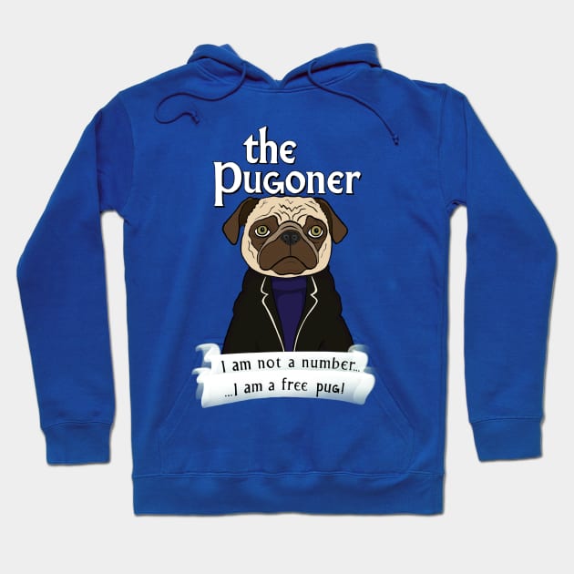 The Pugoner Hoodie by FivePugs